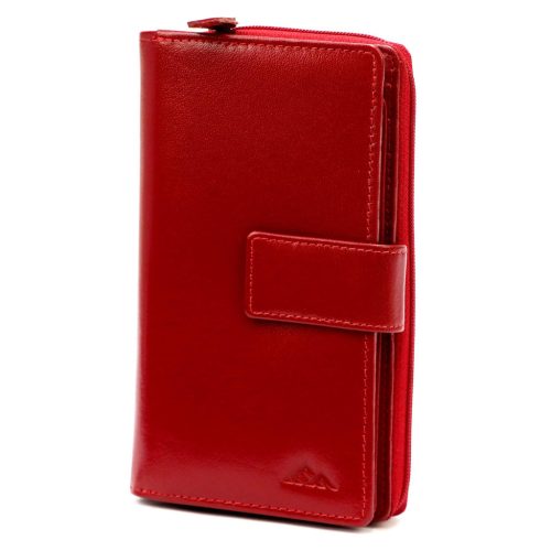 EL FORREST 578-480 RFID piros női bőr pénztárca 10 x 17 x 3.5 cm