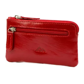   EL FORREST 6030-480 női piros bőr kulcstartó 12.3 x 7.5 x 1.5 cm