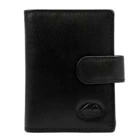   EL FORREST 7000-67 RFID fekete bőr kártyatartó 8.5 x 10.5 x 1.5 cm