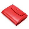 EL FORREST 727-47 RFID piros női bőr pénztárca 8.5 x 10.5 x 3 cm