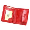 EL FORREST 727-47 RFID piros női bőr pénztárca 8.5 x 10.5 x 3 cm