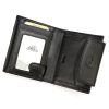 EL FORREST 727-67 RFID fekete női bőr pénztárca 8.5 x 10.5 x 3 cm