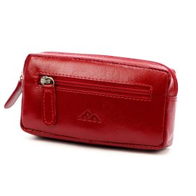 EL FORREST 823-480 piros bőr kulcstartó 12.5 x 6 x 3 cm