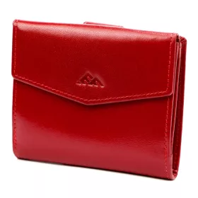   EL FORREST 853-480 RFID piros női bőr pénztárca 11 x 9.5 x 2.5 cm