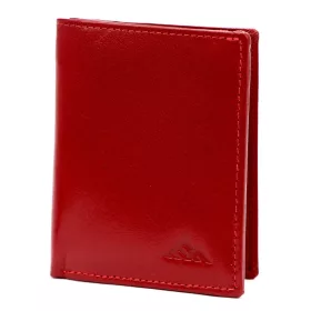   EL FORREST 854-480 RFID piros női bőr pénztárca 8 x 10 x 1.5 cm