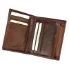 EL FORREST 914-22 RFID barna férfi bőr pénztárca 9 × 12 cm