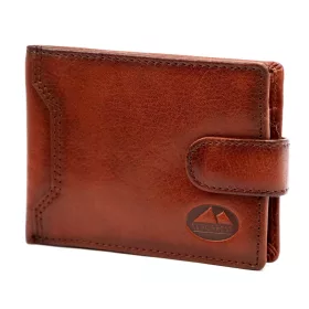  EL FORREST 916-29 RFID barna férfi bőr pénztárca 11,5 × 8,5 cm