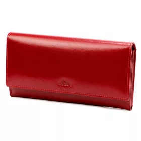   EL FORREST 946-480 RFID piros női bőr pénztárca 18,5 × 9,5 cm