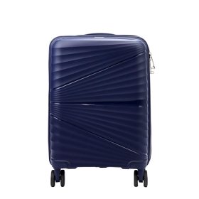   Pierre Cardin SARA04 204 - 20 sötétkék keményfalú kabinbőrönd 37 x 55 x 22 cm