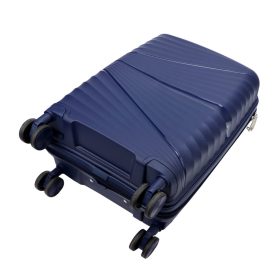   Pierre Cardin SARA04 204 - 20 sötétkék keményfalú kabinbőrönd 37 x 55 x 22 cm