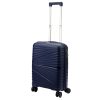 Pierre Cardin SARA04 204 - 20 sötétkék keményfalú kabinbőrönd 37 x 55 x 22 cm