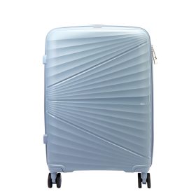   Pierre Cardin SARA04 204 - 24 világoskék keményfedeles bőrönd 42 x 65 x 26 cm