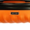 Pierre Cardin MED12 - 20 narancs keményfalú kabinbőrönd 38 x 58 x 21 cm
