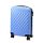 Pierre Cardin MED12 - 20 világoskék keményfalú kabinbőrönd 38 x 58 x 21 cm