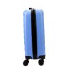 Pierre Cardin MED12 - 20 világoskék keményfalú kabinbőrönd 38 x 58 x 21 cm