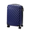 Pierre Cardin MED12 - 20 sötétkék keményfalú kabinbőrönd 38 x 58 x 21 cm