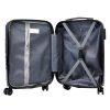 Pierre Cardin MED12 - 20 sötétkék keményfalú kabinbőrönd 38 x 58 x 21 cm