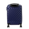 Pierre Cardin MED12 - 20 sötétkék keményfalú kabinbőrönd 38 x 58 x 21 cm