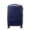 Pierre Cardin MED12 - 20 sötétkék keményfalú kabinbőrönd 38 x 58 x 21 cm