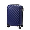 Pierre Cardin MED12 - 20 sötétkék keményfalú kabinbőrönd 38 x 58 x 21 cm