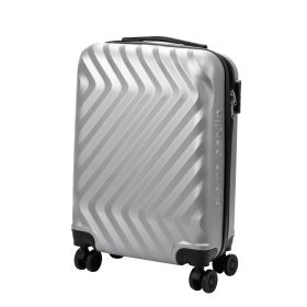   Pierre Cardin MED12 - 20 ezüst keményfalú kabinbőrönd 38 x 58 x 21 cm