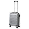 Pierre Cardin MED12 - 20 ezüst keményfalú kabinbőrönd 38 x 58 x 21 cm
