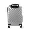 Pierre Cardin MED12 - 20 ezüst keményfalú kabinbőrönd 38 x 58 x 21 cm