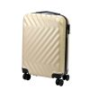 Pierre Cardin MED12 - 20 bézs keményfalú kabinbőrönd 38 x 58 x 21 cm