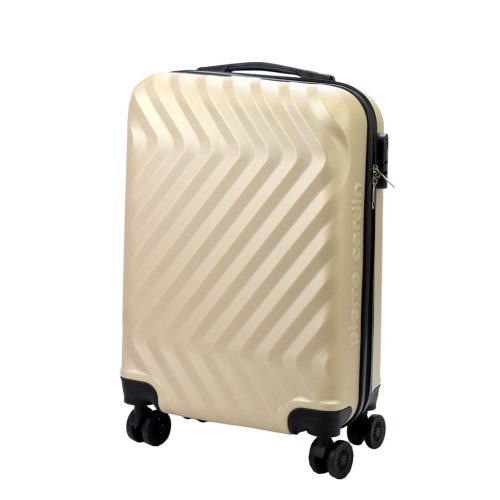 Pierre Cardin MED12 - 20 bézs keményfalú kabinbőrönd 38 x 58 x 21 cm