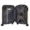 Pierre Cardin MED12 - 20 bézs keményfalú kabinbőrönd 38 x 58 x 21 cm
