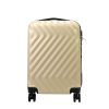 Pierre Cardin MED12 - 20 bézs keményfalú kabinbőrönd 38 x 58 x 21 cm