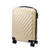 Pierre Cardin MED12 - 20 bézs keményfalú kabinbőrönd 38 x 58 x 21 cm
