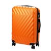 Pierre Cardin MED12 - 24 narancs keményfalú közepes bőrönd 43 x 68 x 23 cm