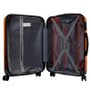 Pierre Cardin MED12 - 24 narancs keményfalú közepes bőrönd 43 x 68 x 23 cm