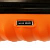 Pierre Cardin MED12 - 24 narancs keményfalú közepes bőrönd 43 x 68 x 23 cm