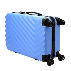   Pierre Cardin MED12 - 24 világoskék keményfalú közepes bőrönd 43 x 68 x 23 cm