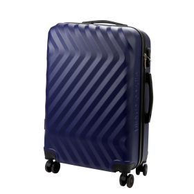   Pierre Cardin MED12 - 24 sötétkék keményfalú közepes bőrönd 43 x 68 x 23 cm