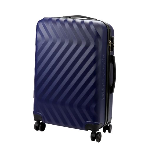 Pierre Cardin MED12 - 24 sötétkék keményfalú közepes bőrönd 43 x 68 x 23 cm