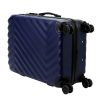 Pierre Cardin MED12 - 24 sötétkék keményfalú közepes bőrönd 43 x 68 x 23 cm