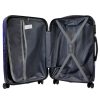 Pierre Cardin MED12 - 24 sötétkék keményfalú közepes bőrönd 43 x 68 x 23 cm