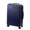 Pierre Cardin MED12 - 24 sötétkék keményfalú közepes bőrönd 43 x 68 x 23 cm