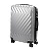 Pierre Cardin MED12 - 24 ezüst keményfalú közepes bőrönd 43 x 68 x 23 cm