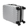 Pierre Cardin MED12 - 24 ezüst keményfalú közepes bőrönd 43 x 68 x 23 cm