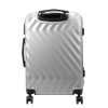 Pierre Cardin MED12 - 24 ezüst keményfalú közepes bőrönd 43 x 68 x 23 cm