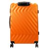 Pierre Cardin MED12 - 28 narancs nagyméretű keményfalú bőrönd 48 x 78 x 26 cm