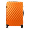 Pierre Cardin MED12 - 28 narancs nagyméretű keményfalú bőrönd 48 x 78 x 26 cm