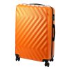 Pierre Cardin MED12 - 28 narancs nagyméretű keményfalú bőrönd 48 x 78 x 26 cm