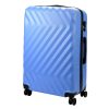 Pierre Cardin MED12 - 28 világoskék nagyméretű keményfalú bőrönd 48 x 78 x 26 cm