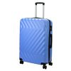 Pierre Cardin MED12 - 28 világoskék nagyméretű keményfalú bőrönd 48 x 78 x 26 cm