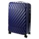 Pierre Cardin MED12 - 28 sötétkék nagyméretű keményfalú bőrönd 48 x 78 x 26 cm